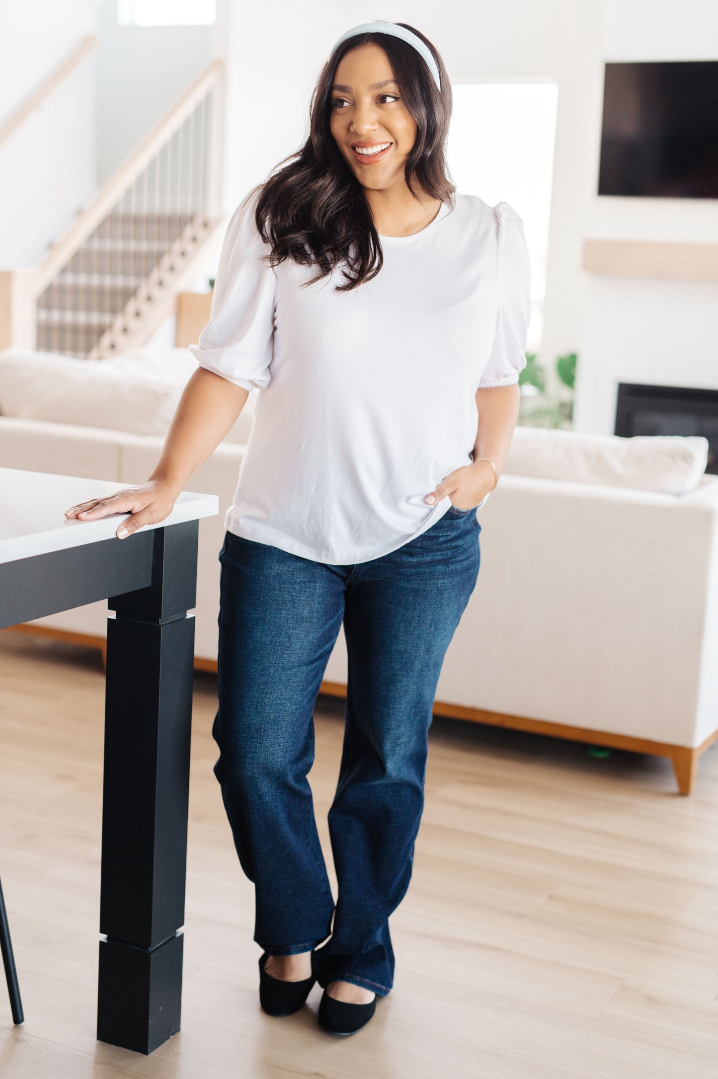 On Your Toes Ballet Flats in Black - Shop All Around Divas