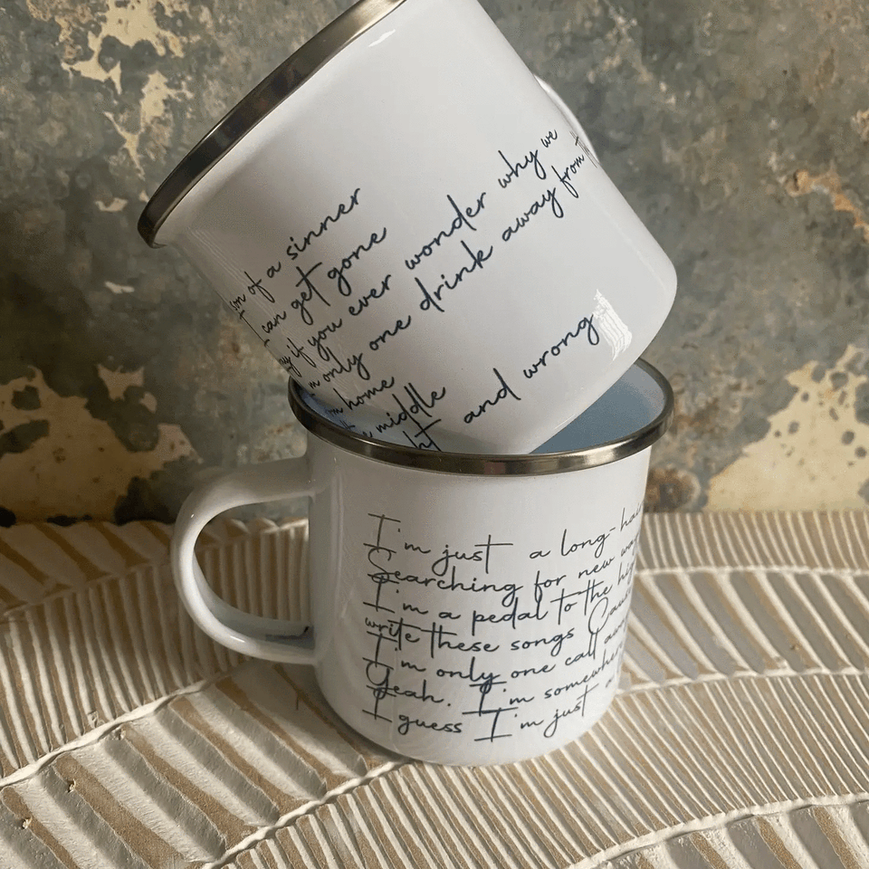 Son of a Sinner Lyric Mug - Shop All Around Divas