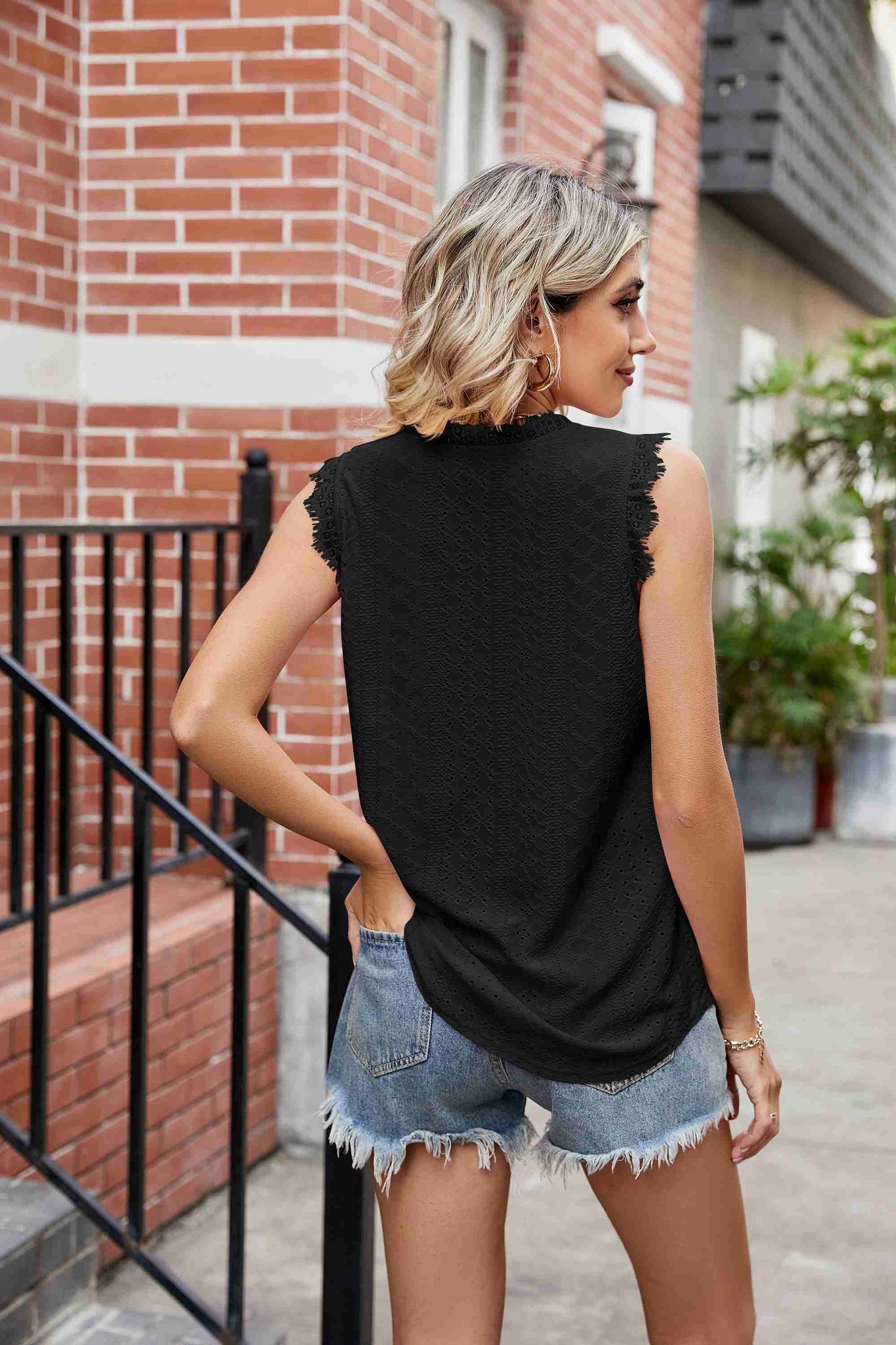 Lila Lace Tank - Shop All Around Divas