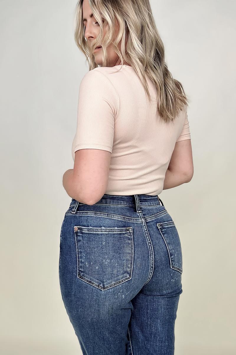 Skyline Boyfriend Fit Jeans - JUDY BLUE - Shop All Around Divas