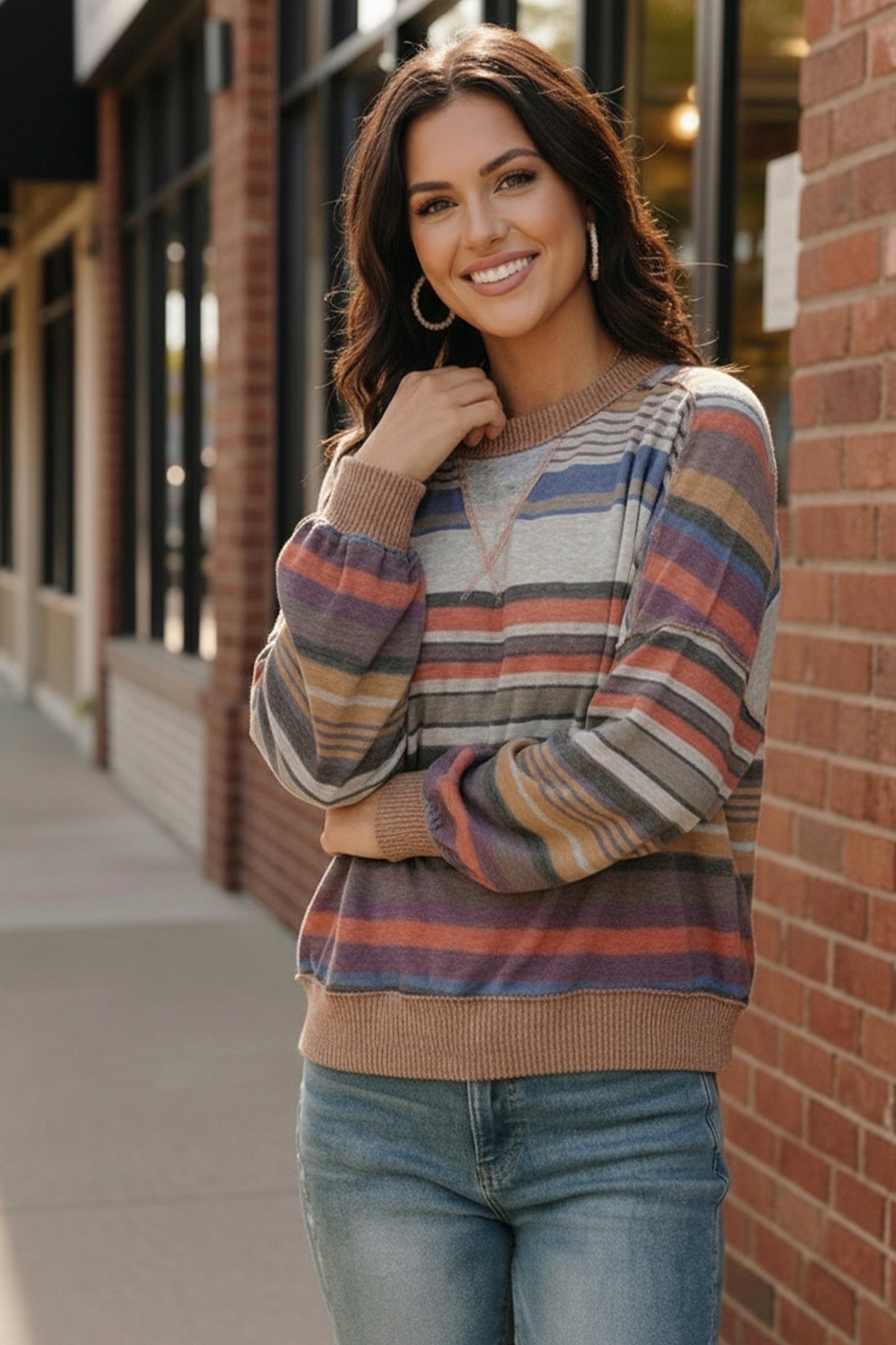 Warm Wanderer Pullover Top