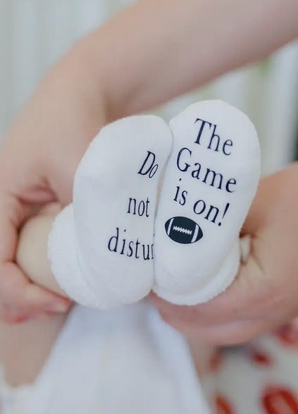 The Game is On Baby Socks - Shop All Around Divas