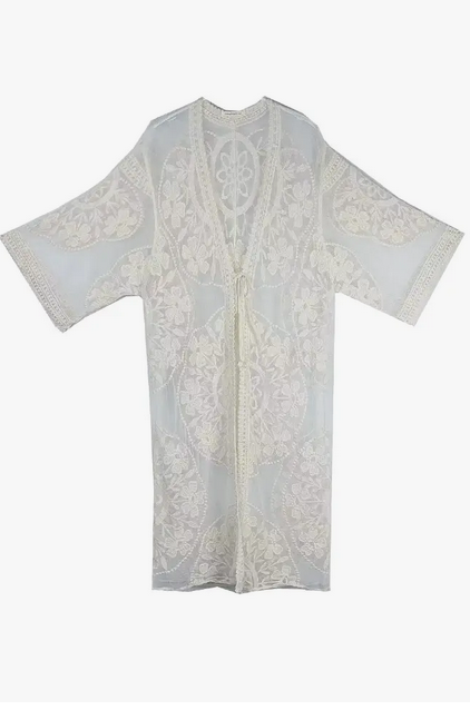 Tonya Lace Kimono - Shop All Around Divas