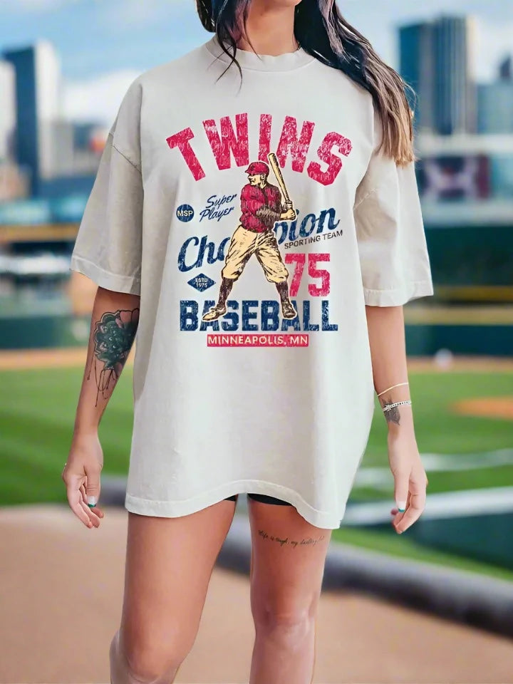 Twins Baseball Tee Mama and Co. Shop