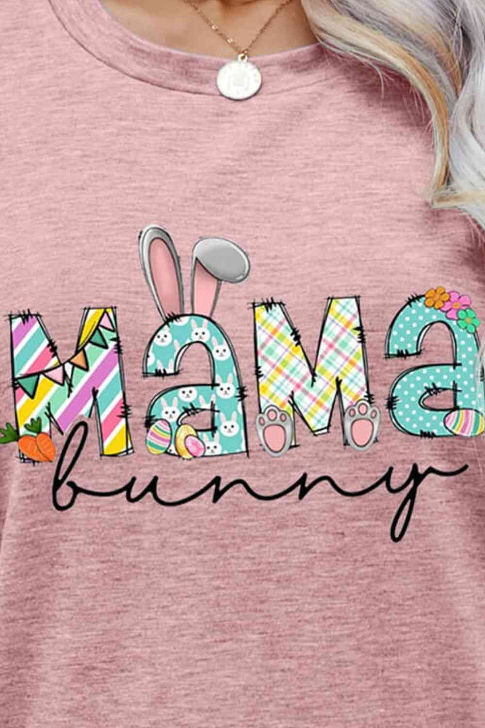 MAMA BUNNY Easter Graphic Tee - Shop All Around Divas