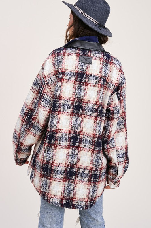 Rebecca Plaid Jacket La Miel