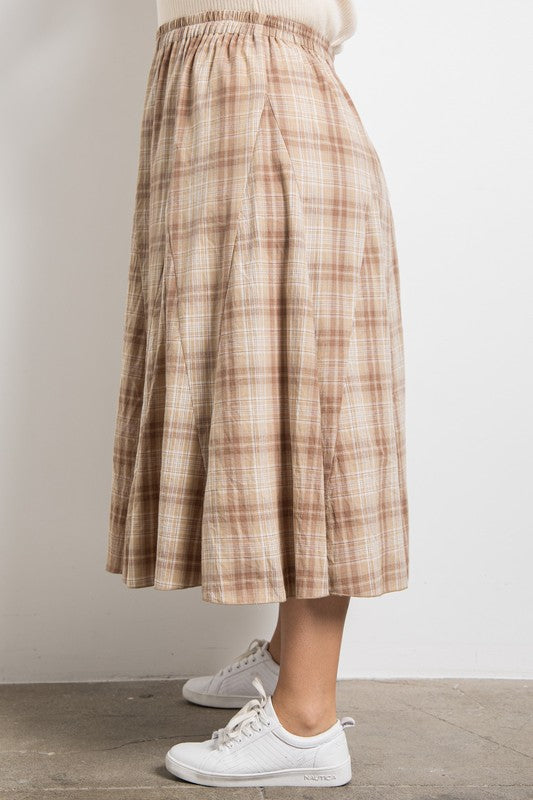 Plaid Princess Skirt Polygram + Bae Vely