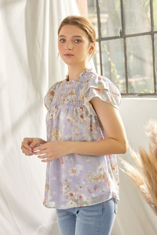 Periwinkle Top Polygram + Bae Vely