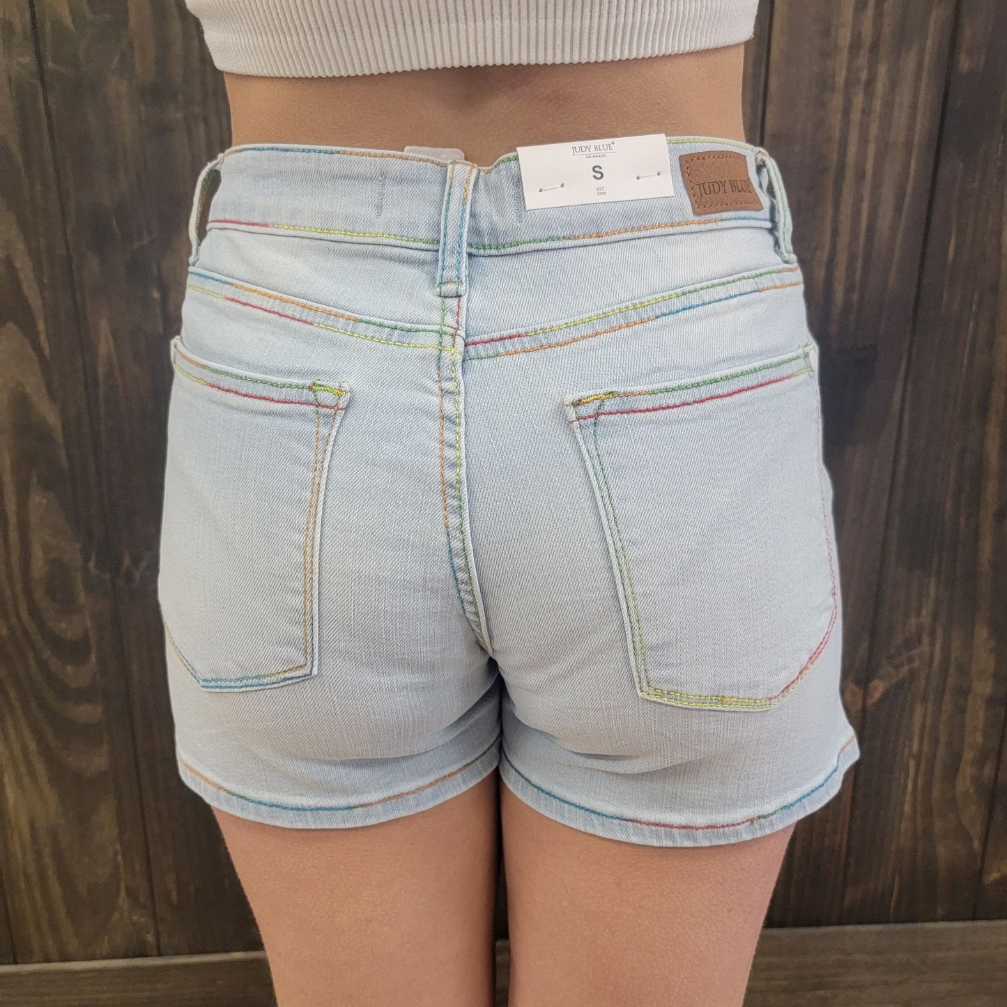 Rainbow Shorts Judy Blue