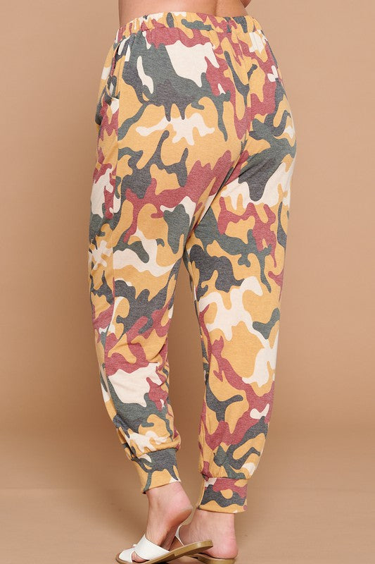 Kimberly Camo Pants Emerald