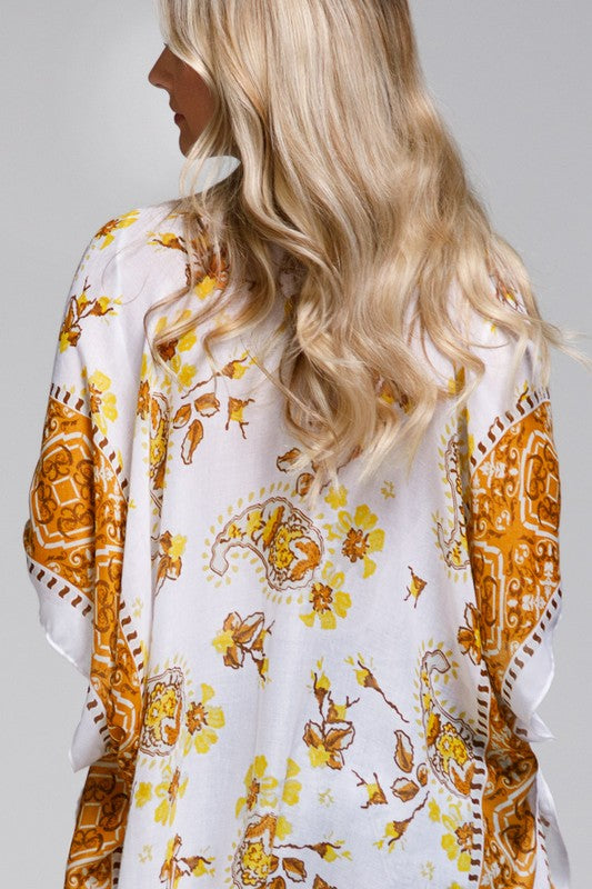Maddy Mustard Kimono Urbanista