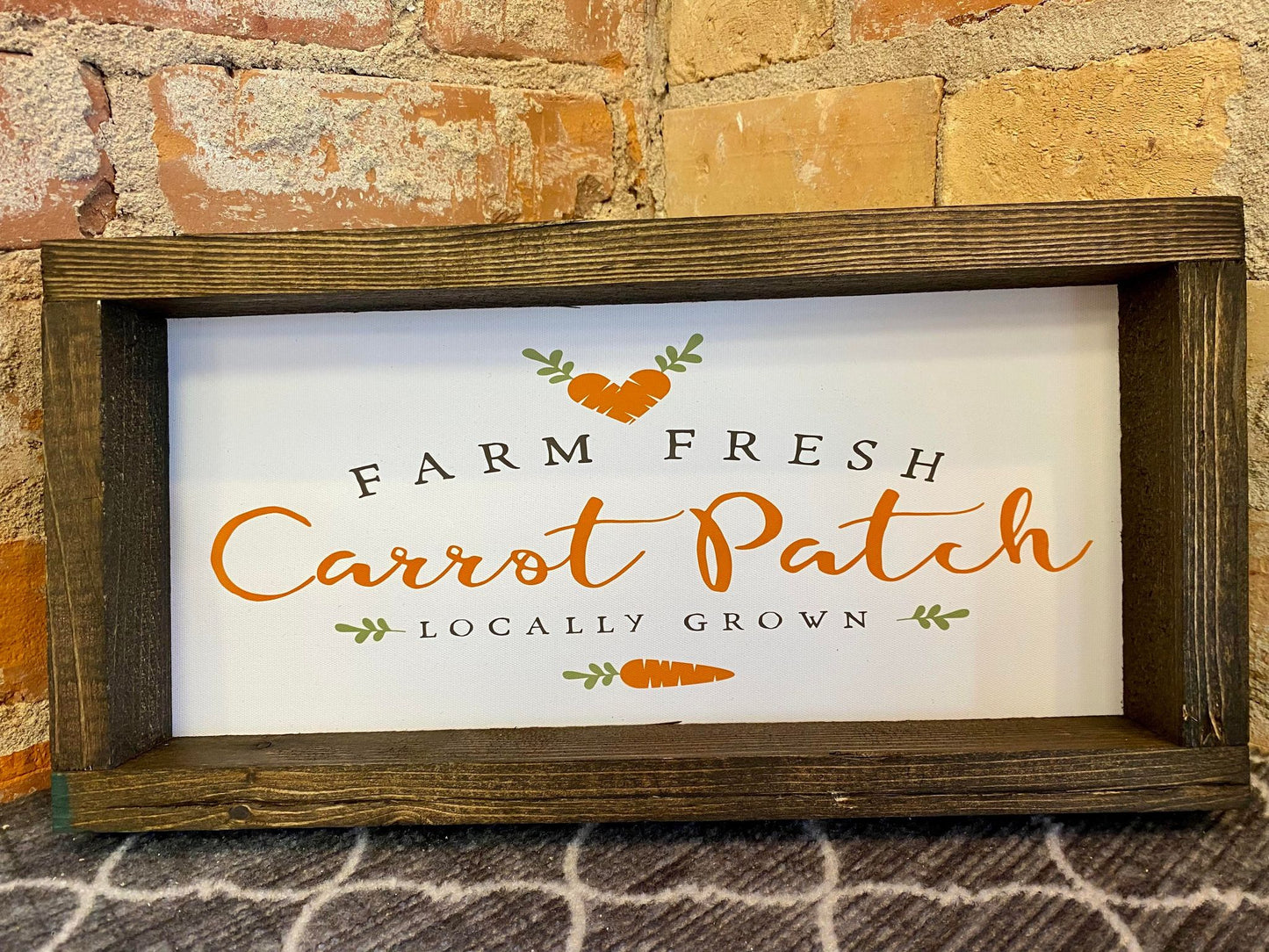 Carrot Patch Sign Shop All Around Divas