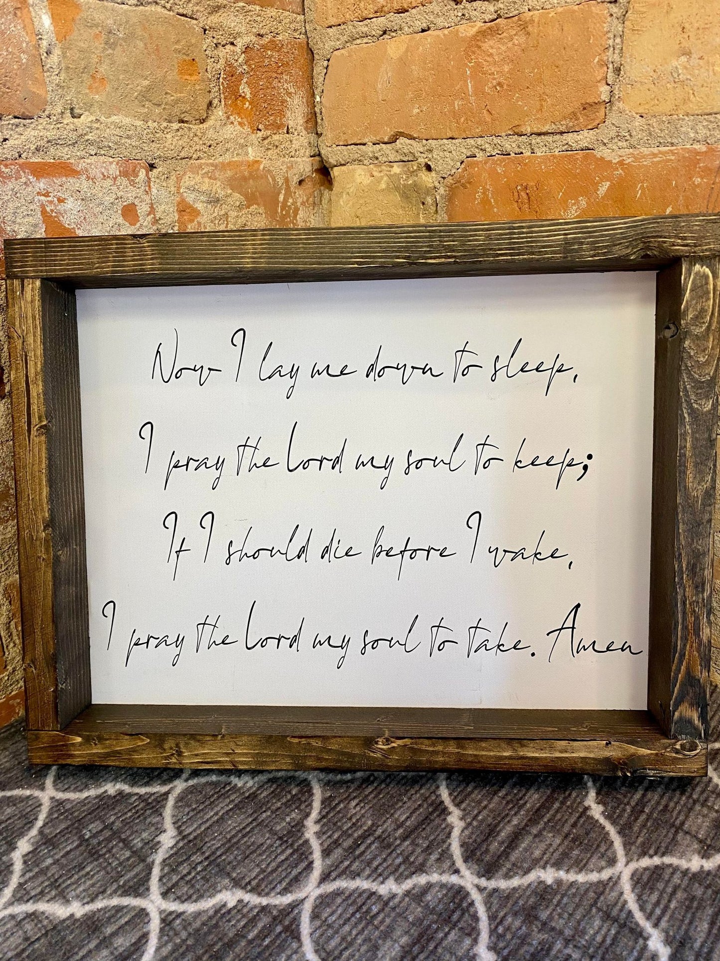 Now I Lay Me Sign Shop All Around Divas