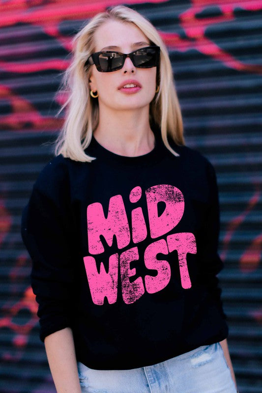 Neon Midwest Pullover
