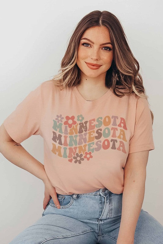 Groovy Minnesota Tee - Shop All Around Divas