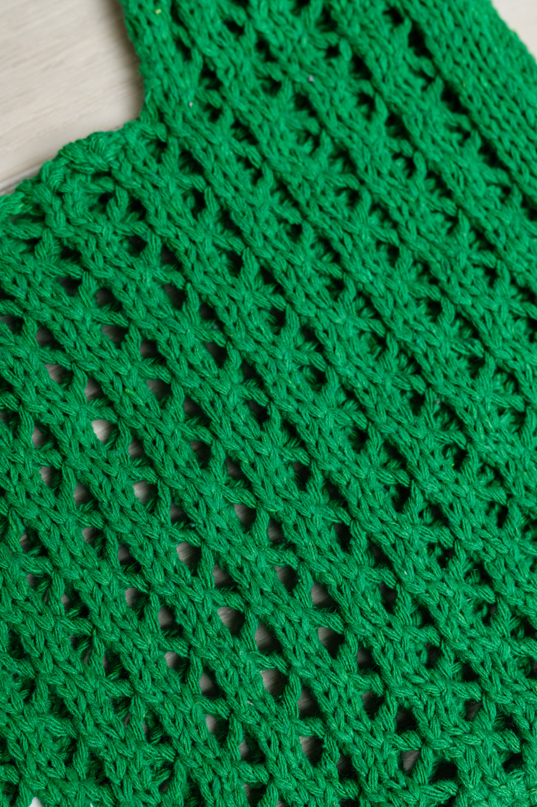 Girls Day Open Weave Bag in Green - Shop All Around Divas