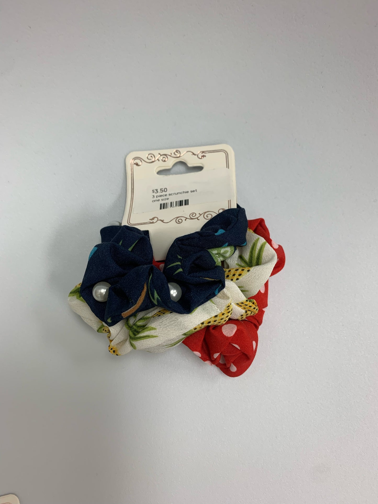 Pinneapple Scrunchie Set Funteze Accessories
