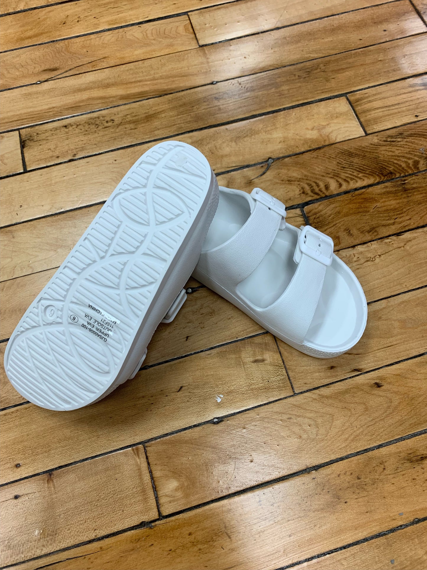 Mama Mia Sandal - White Gypsy Jazz