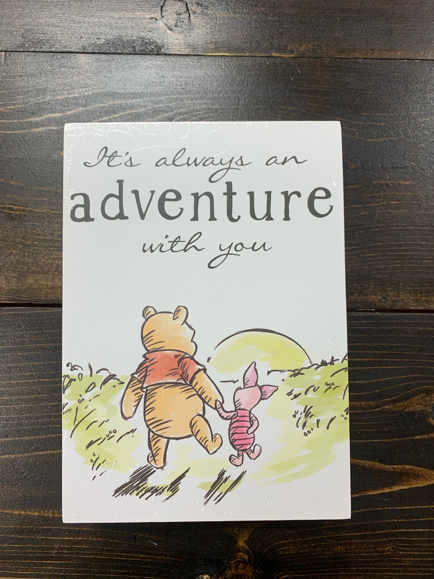 Always an Adventure Sign Silver Buffalo