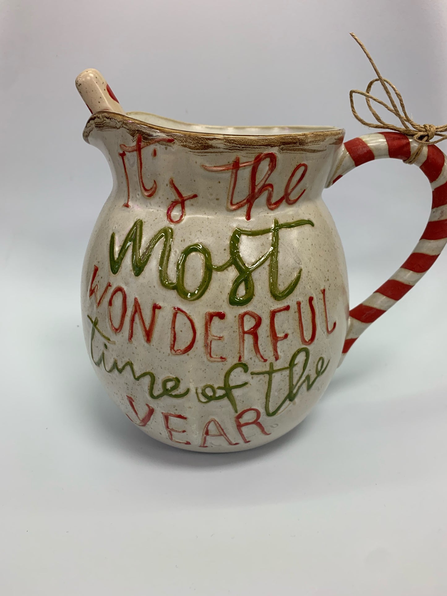 Wonderful Time of the Year Pitcher