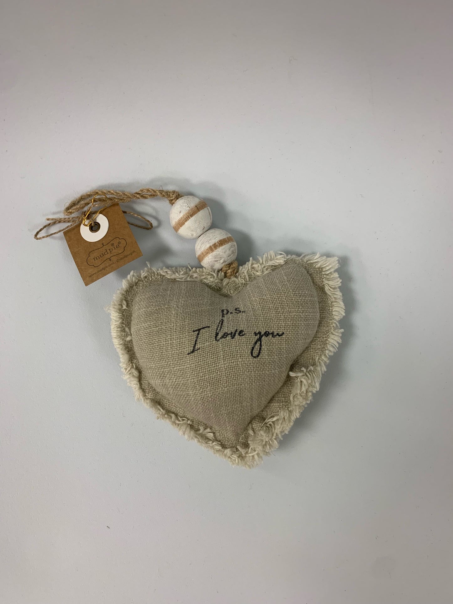 Heart Ornaments Mud Pie