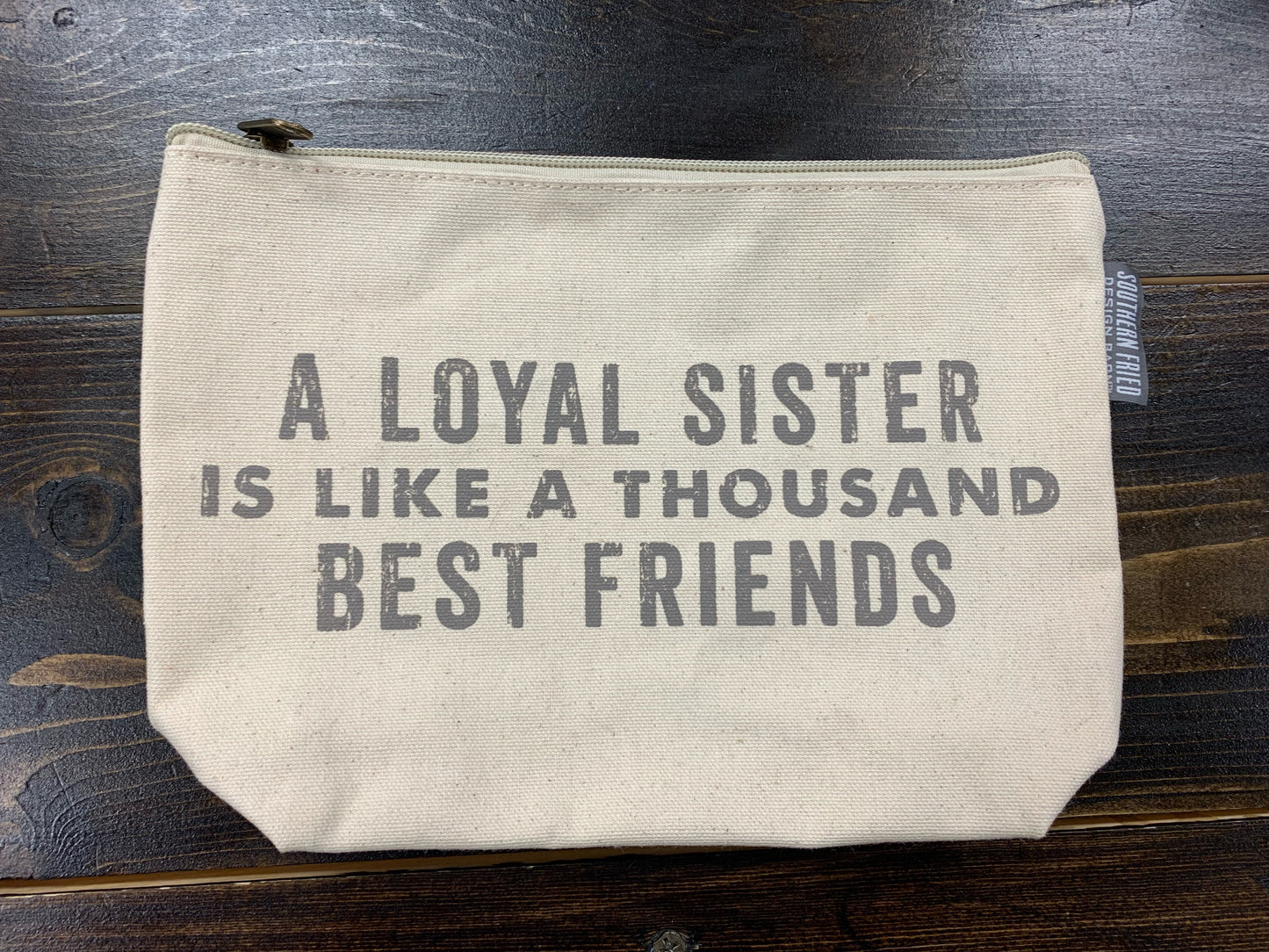 Canvas Zipper Pouch Shop All Around Divas