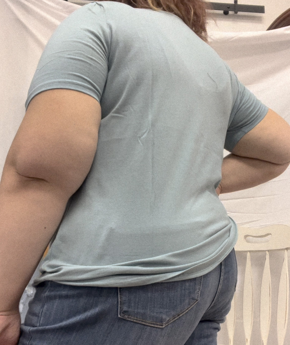 Lesly Tee - Blue Grey Zenana