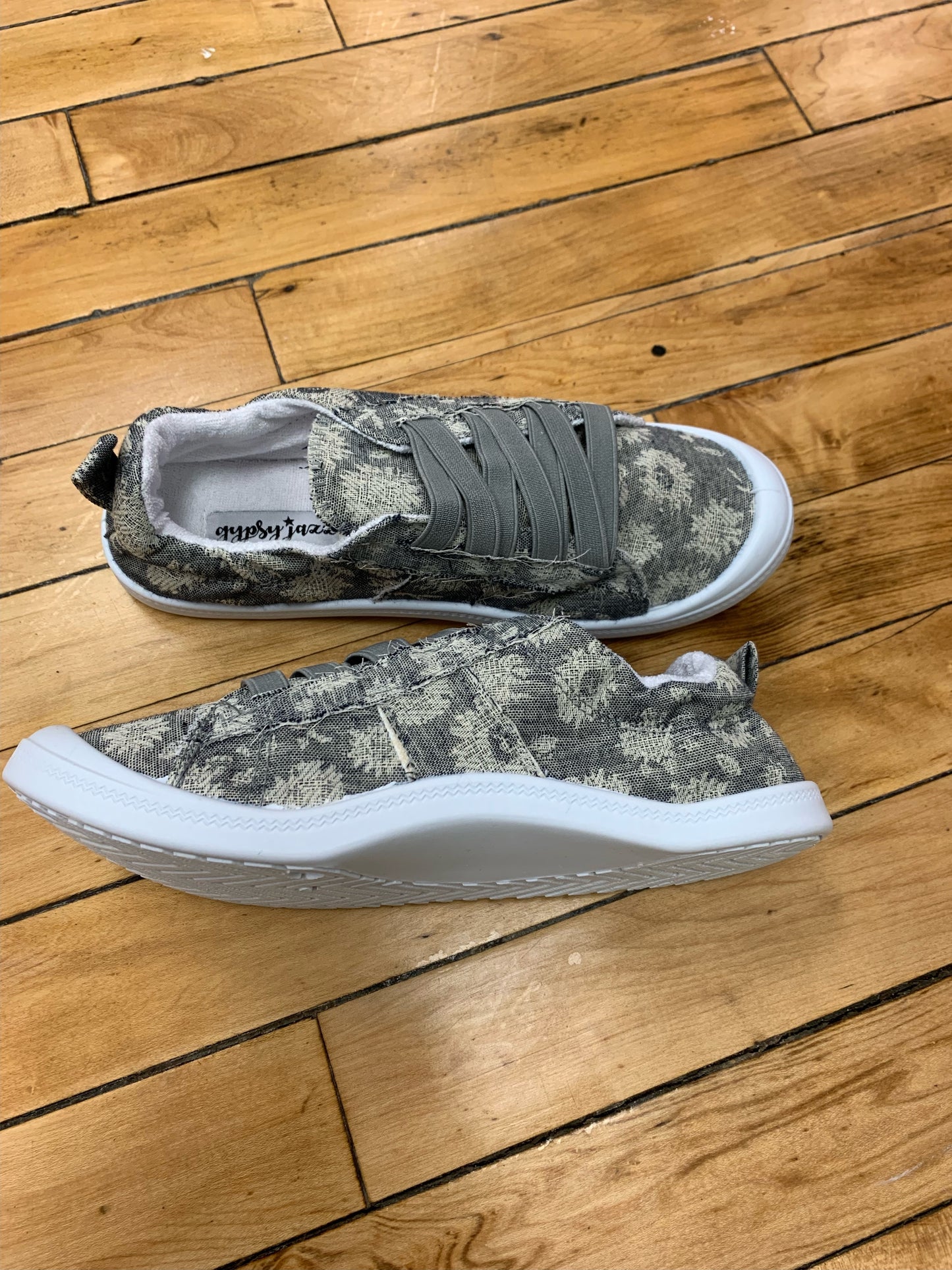 Brayden Shoes - Charcoal Gypsy Jazz