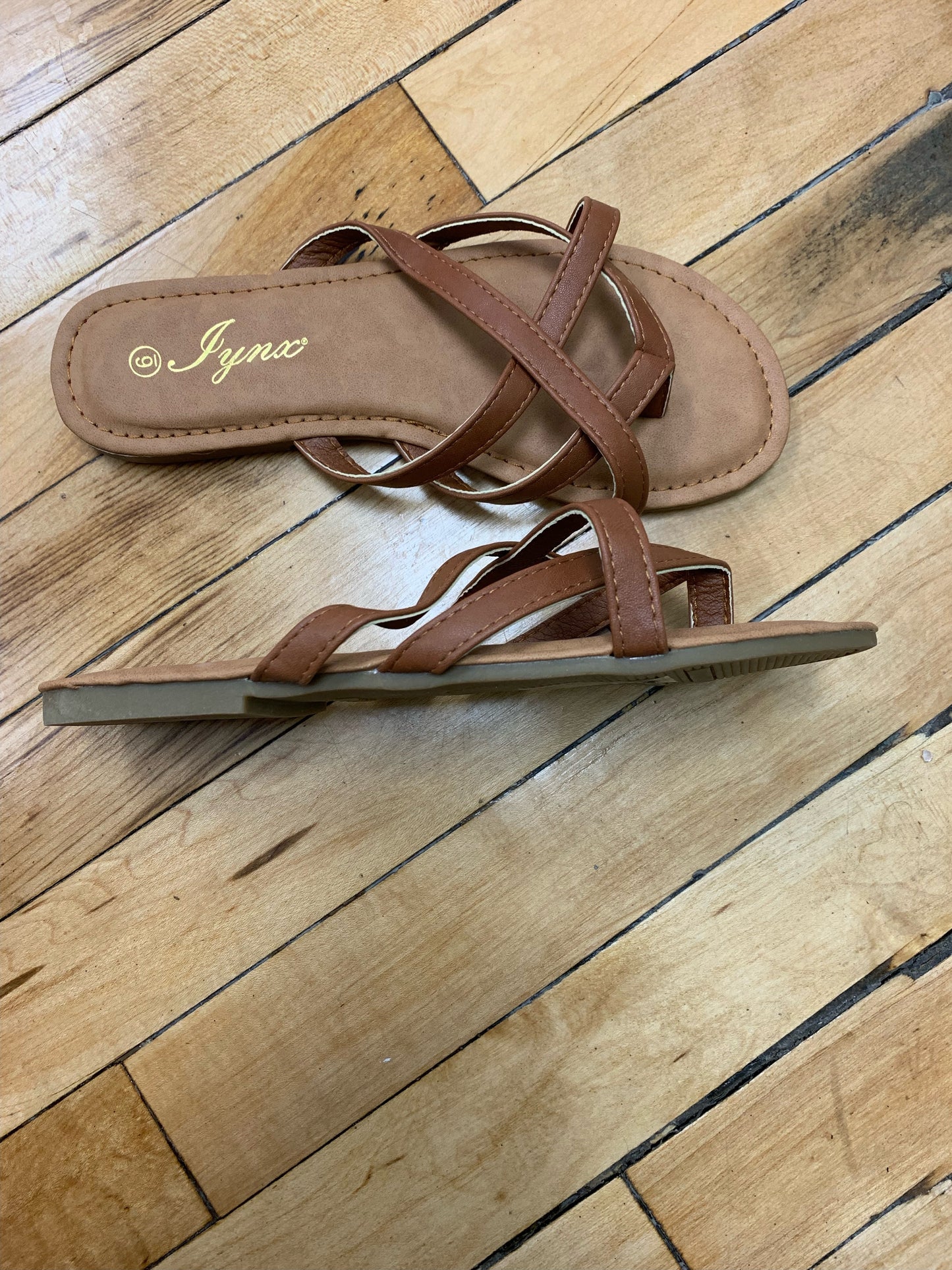 Apple Sandal - Tan Lynx