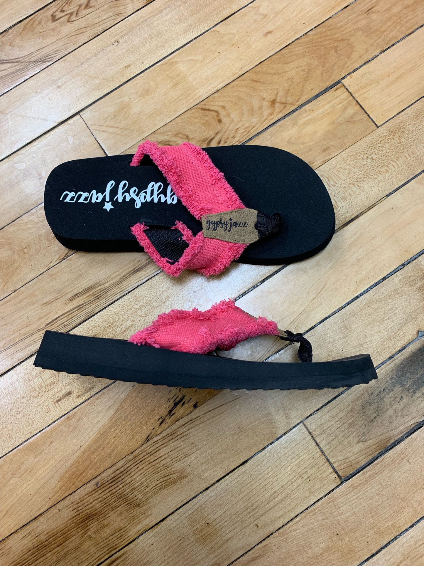 Willow Sandal - Hot Pink Gypsy Jazz