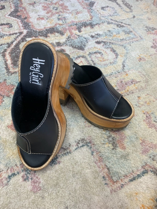 Block Party Sandal - Black - Shop All Around Divas