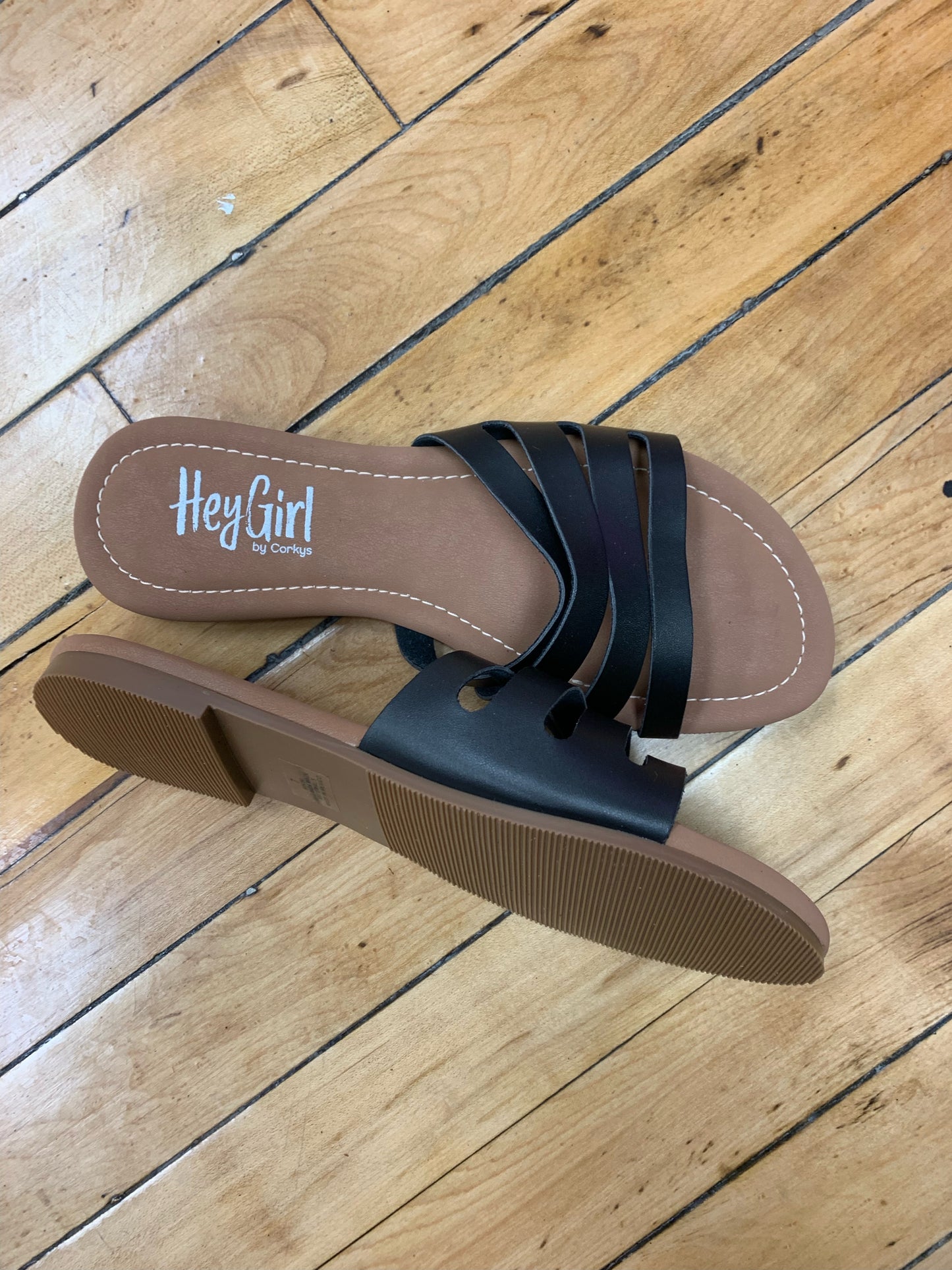 Bikini Sandal - Black Corkys