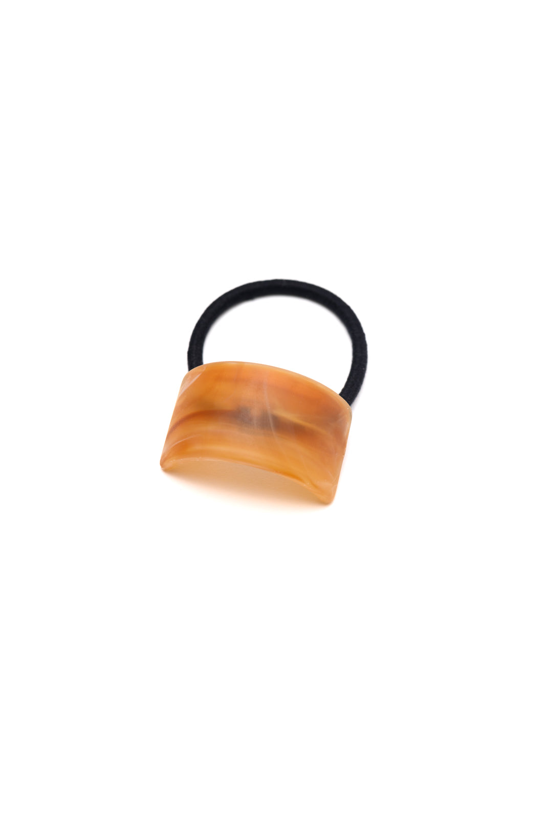 Rectangle Cuff Hair Tie Elastic in Amber - Shop All Around Divas
