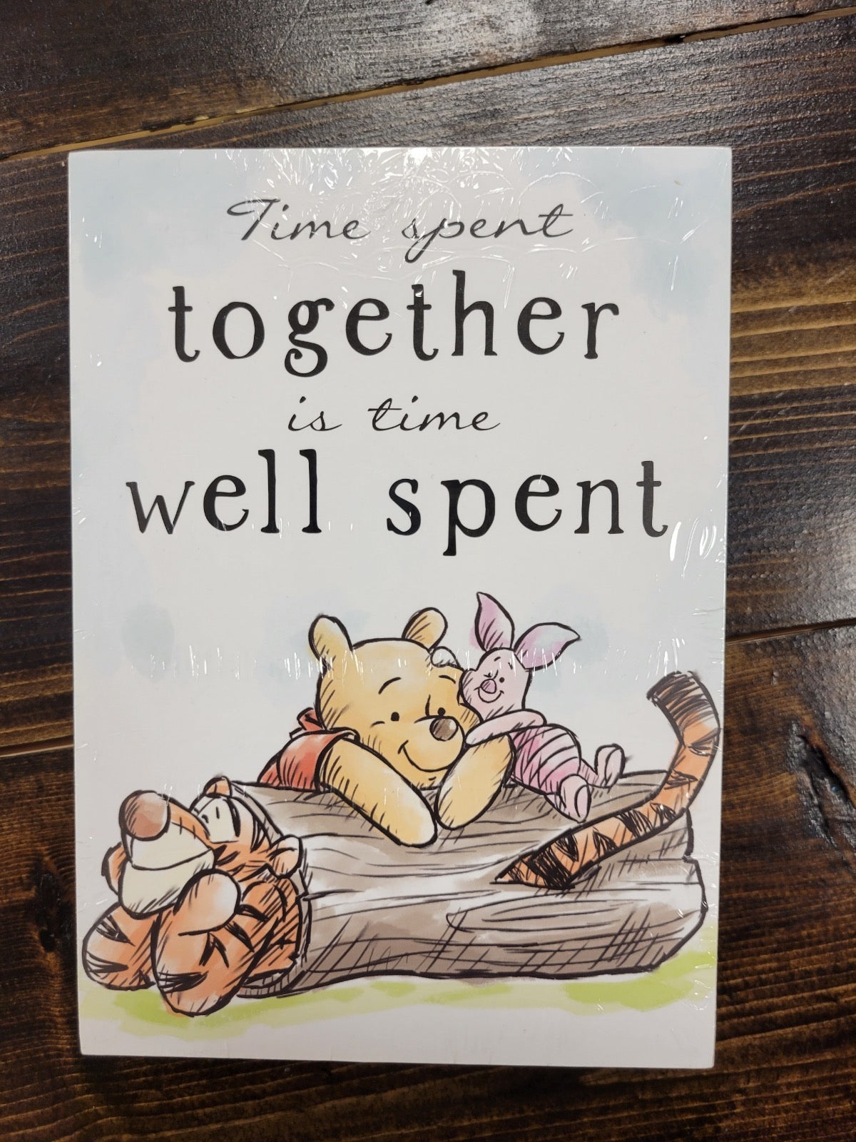 Time Spent Together Sign Silver Buffalo