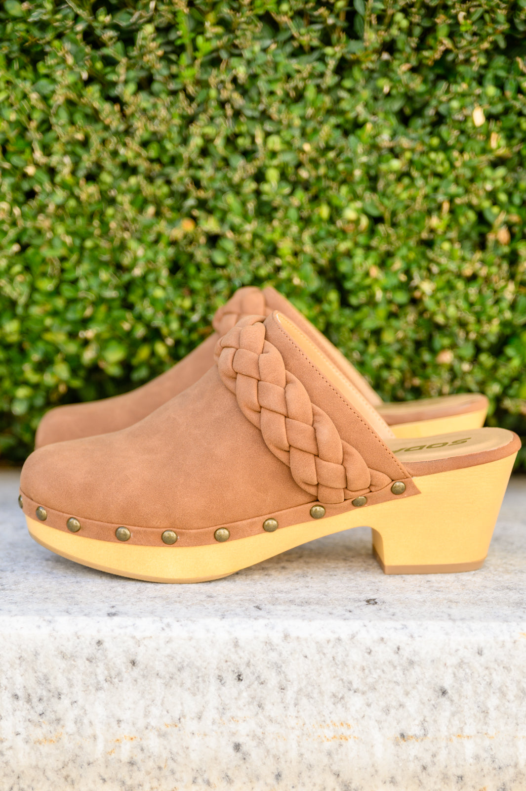 Taylor Braided Clogs In Brown - Shop All Around Divas