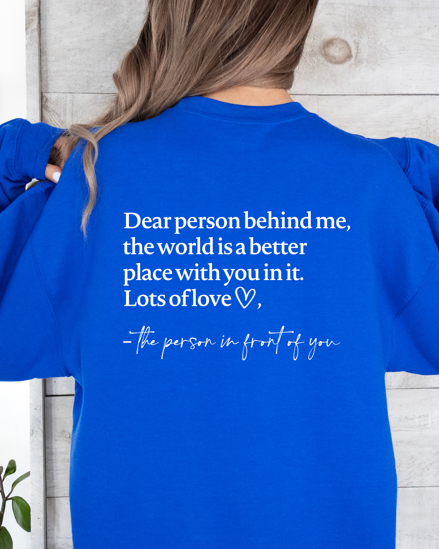 DEAR PERSON BEHIND ME SWEATSHIRT - 6 Colors - Shop All Around Divas