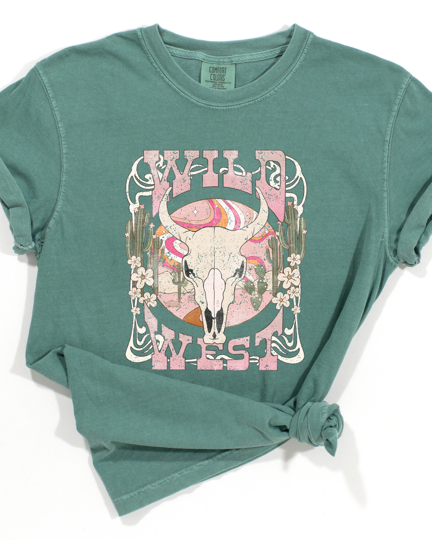 WILD WEST TEE (COMFORT COLORS) - Shop All Around Divas