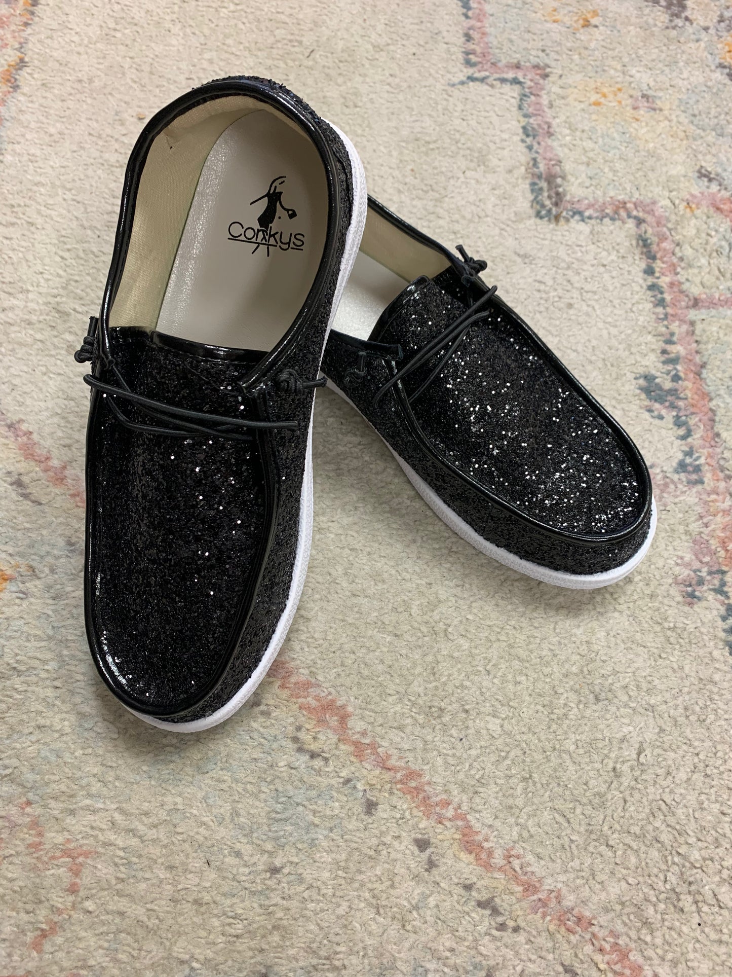 Kayak - Black Glitter - Shop All Around Divas