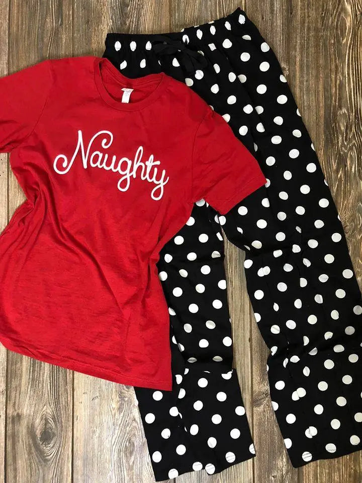 "Naughty" Tee