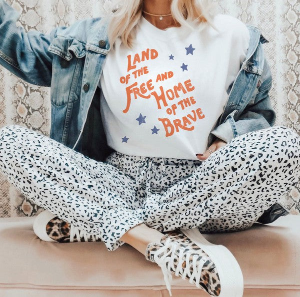 Land of the Free Tee Oat Collection