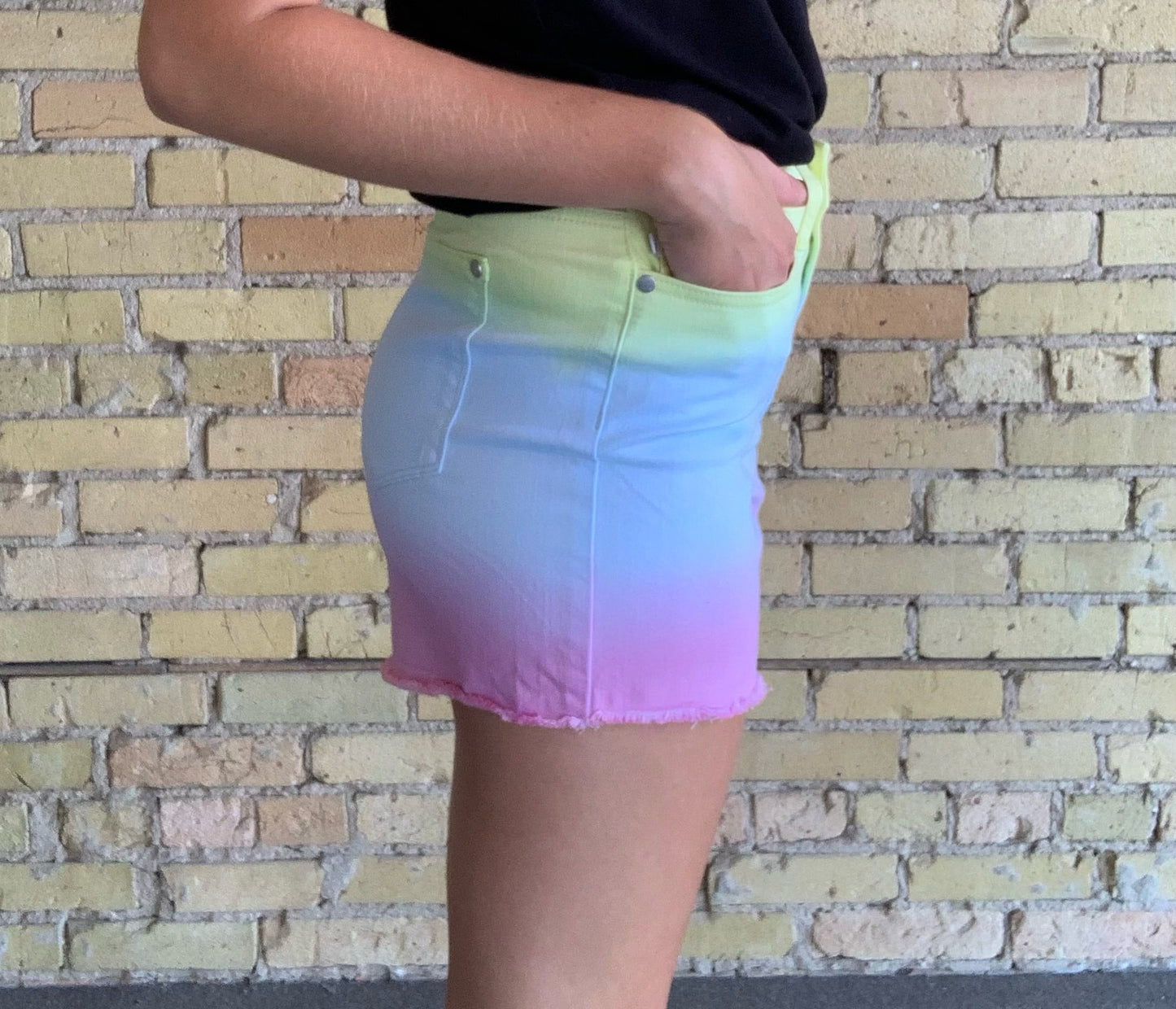 Sunshine Ombre Shorts Judy Blue
