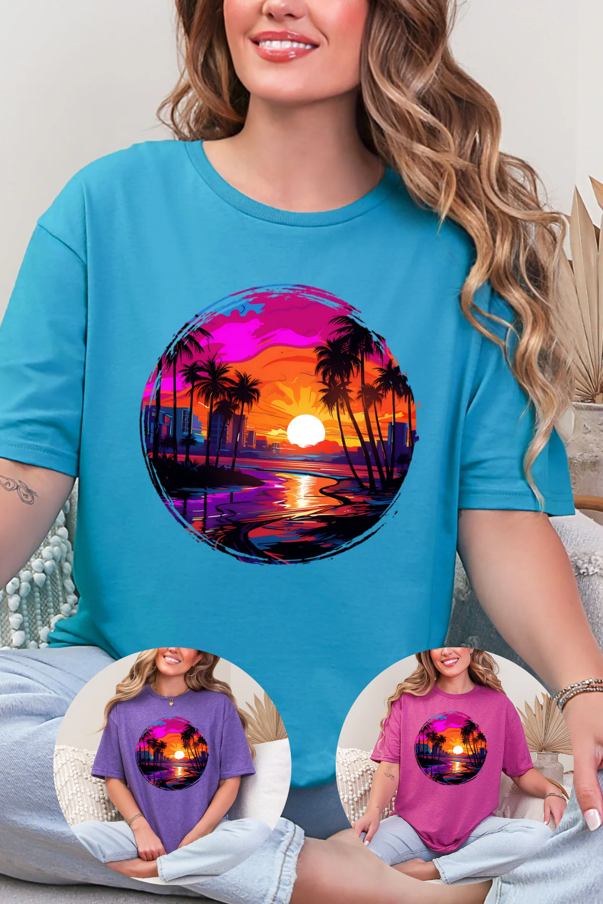 Sunset Mirage T-Shirt - 3 Colors