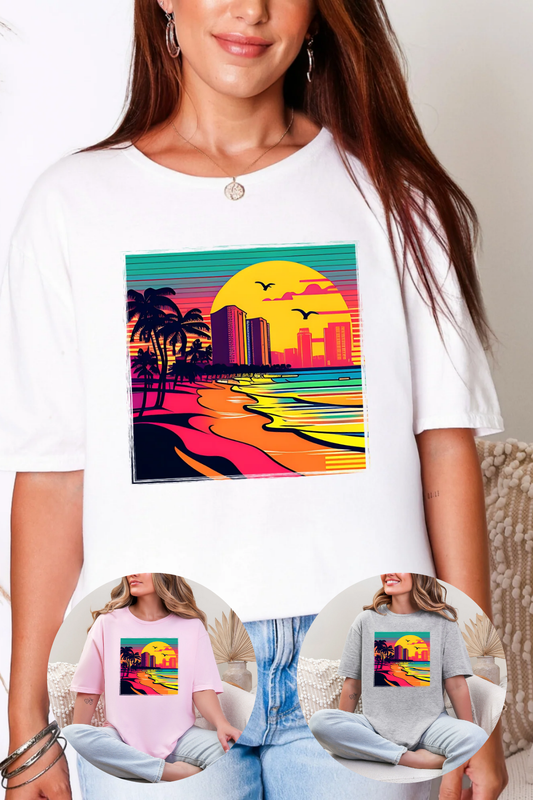 Coastal Glow T-Shirt - 3 Colors