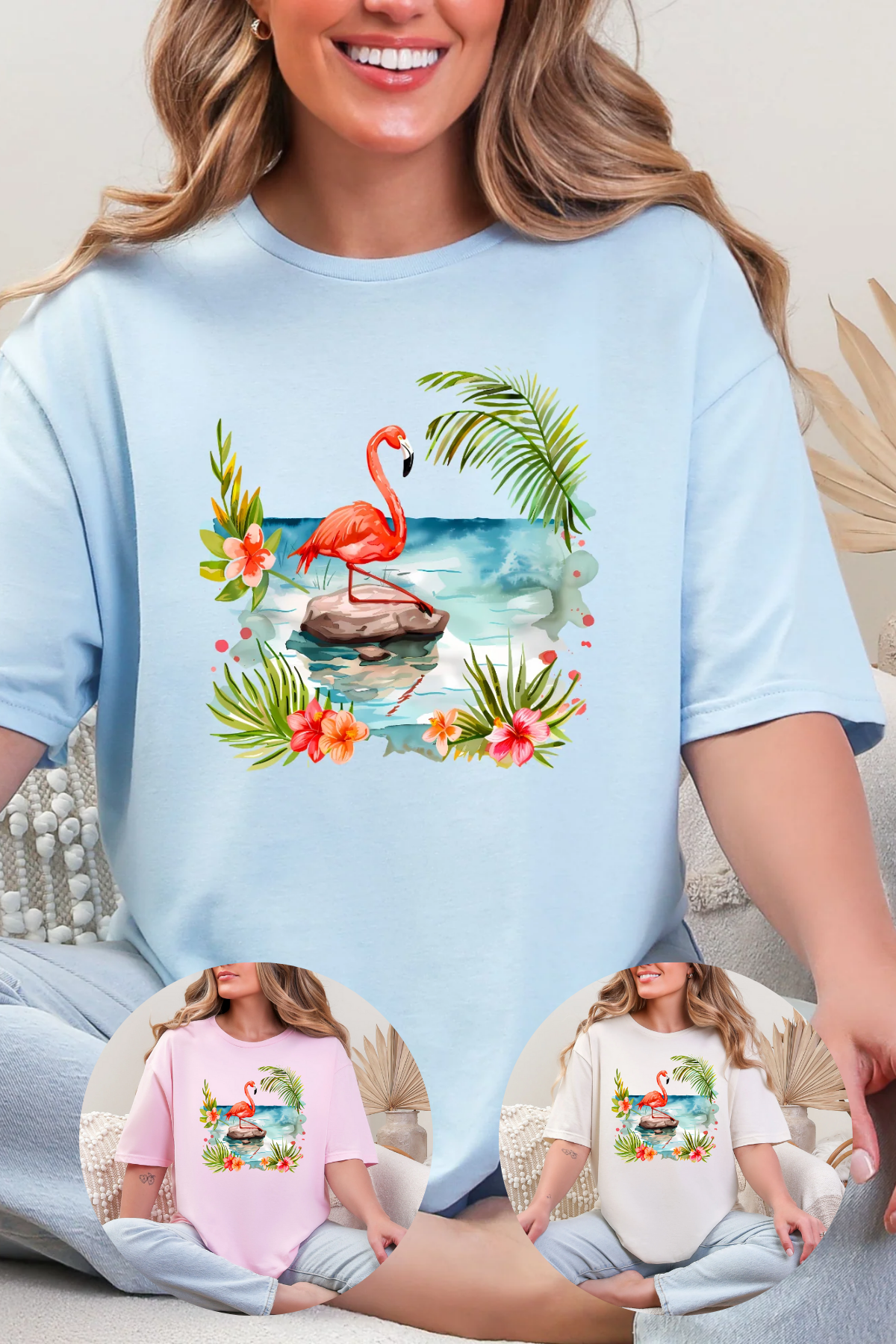 Flock to the Tropics T-Shirt - 3 Colors