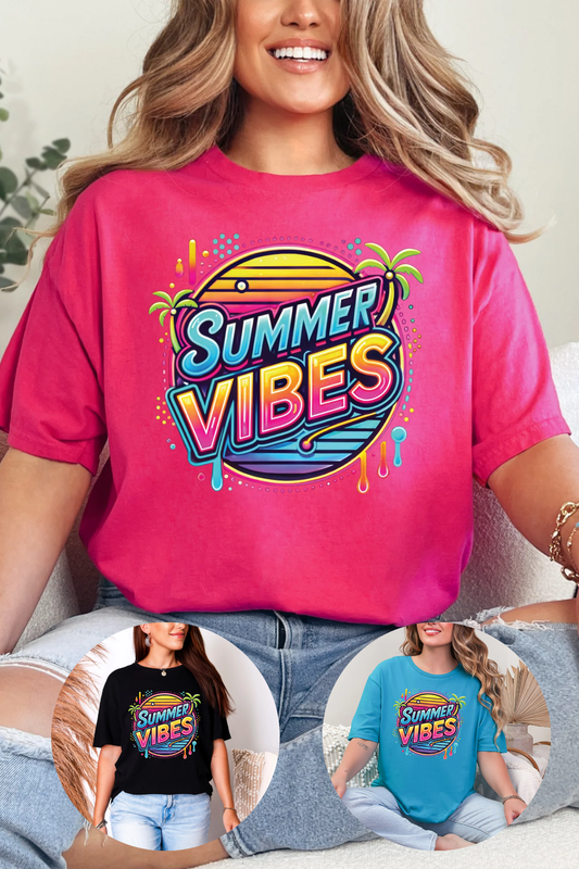 Summer Vibes T-Shirt - 3 Colors