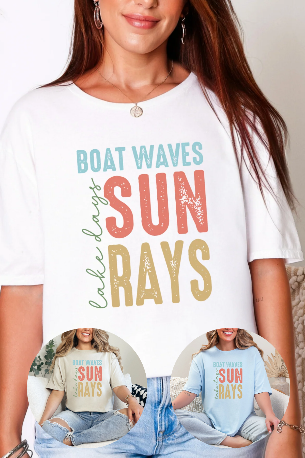Lake Waves T-Shirt - 3 Colors