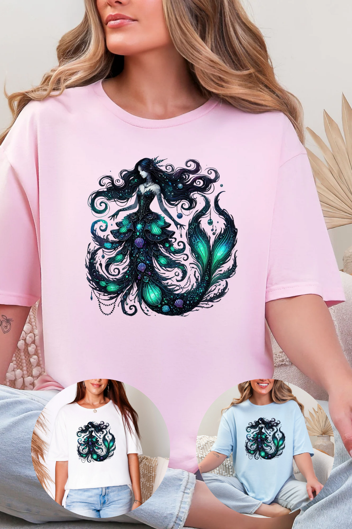 Mermaid Vibes T-Shirt - 3 Available