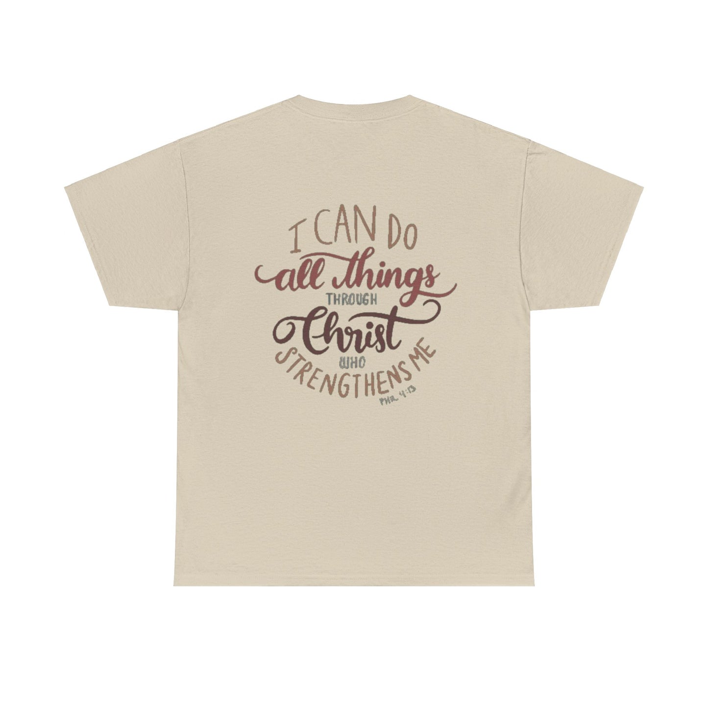 Through Christ (made to order) Printify