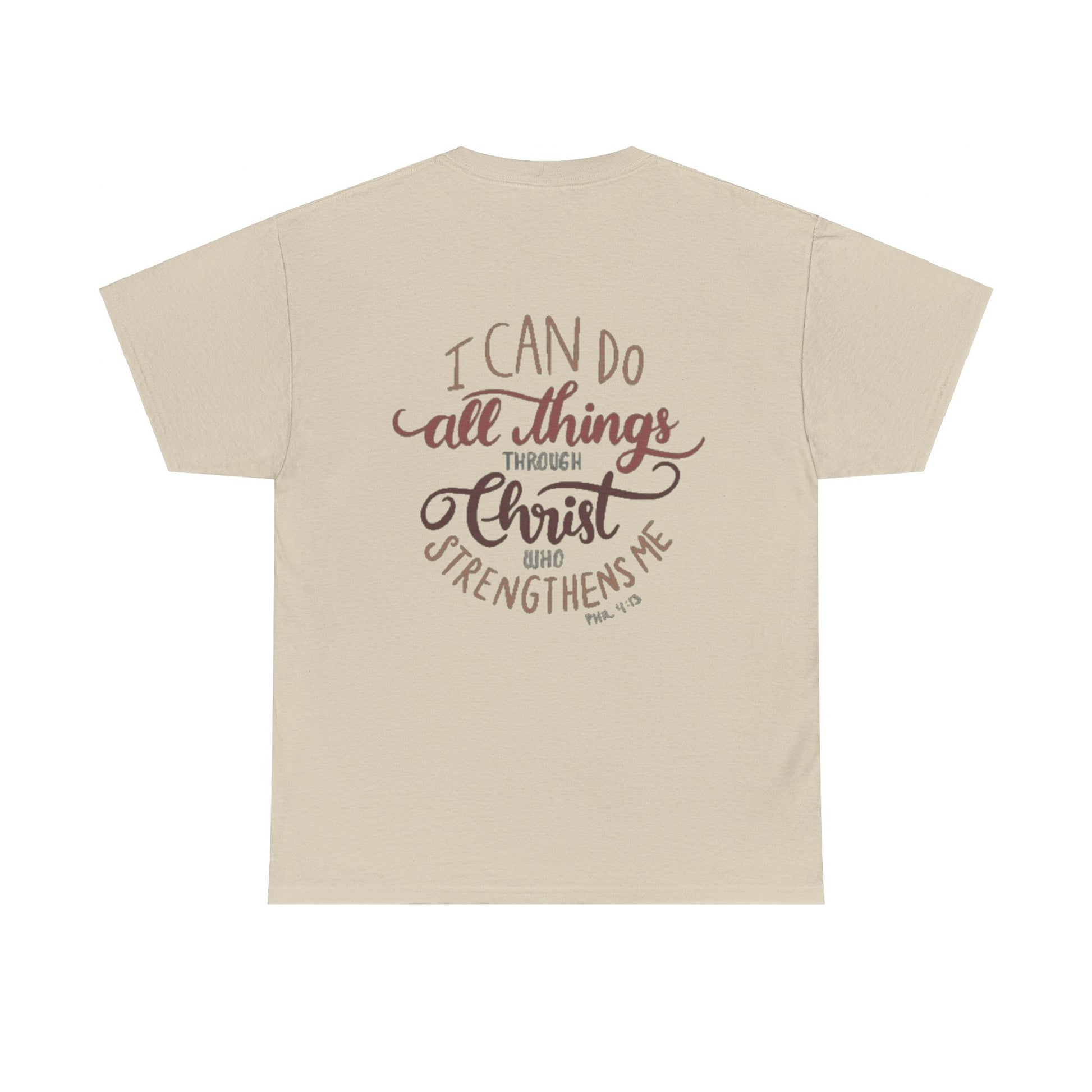 Through Christ (made to order) Printify