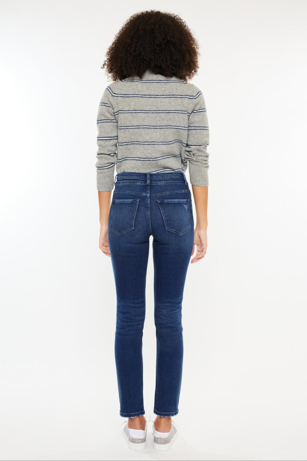 Kancan High Rise Slim Straight Jeans - Shop All Around Divas